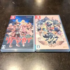 ニンテンドースイッチ　サクナヒメ　リアセカイ 　　2本セット　　まとめ