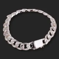 925シルバー 喜平チェーンマイアミブレスレット