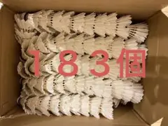 バドミントンシャトル 183個