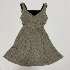 00s y2k 森ガール ワンピースチュニック　平成ギャル　姫ギャルバレエコア