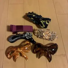 美品❤️ヘアクリップ 6個セット