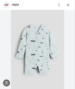 H&M ボート柄 ベビースイムスーツ UPF50
