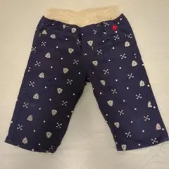 ネイビー柄ハーフパンツ 100cm~