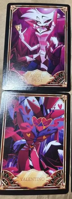 ハズビンホテル トレカ カード エンジェルダスト ヴァレンティノ