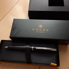 cross 回転式ボールペン バソールトブラック