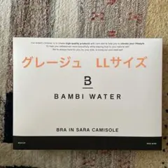 BAMBI WATER BRA IN SARA CAMISOLE/LLグレージュ