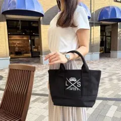 買い物に便利♡LUSSO SURF ミニトートバッグ　ブラック　送料込み