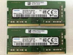 SAMSUNG (DDR4-2400T)16GB(8GB　2枚)