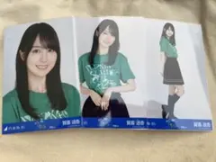 乃木坂46 【賀喜遥香】 宮城 Tシャツ 生写真 ３種コンプ
