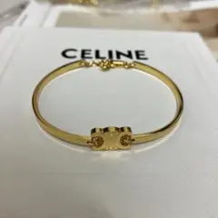 celine セリヌ ブレスレット 刻印あり 「ce007」