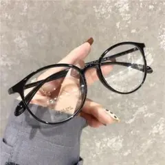 ku73○新品 黒色 メンズ レディース 眼鏡 シンプル メガネ 男女兼用 90