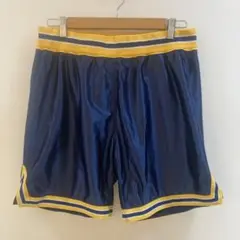 K947 NCAA ハーフパンツ バスケパンツ ネイビー メンズ L