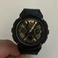 Baby-G ブラック ラバーベルト 時計