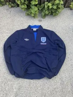 【美品】在原みゆ紀 UMBRO×イングランド代表/ドリルトップ/2XL