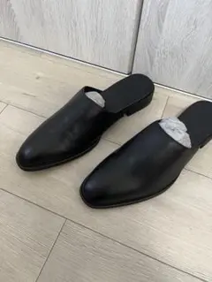 【未使用品】MB レザードレススリッポン　スムースレザー　Mサイズ