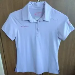 MAMMUT 薄紫 ポロシャツ М