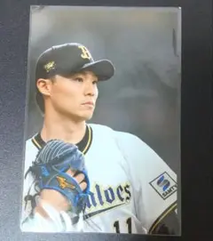 オリックス　山崎福也　オリジナル写真