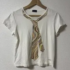 Paul Smith ネクタイプリント Tシャツ S