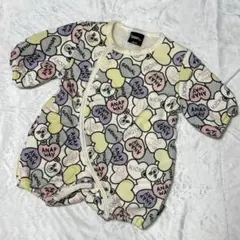 ANAP ベビー ロンパース もこもこ 裏起毛　60-70