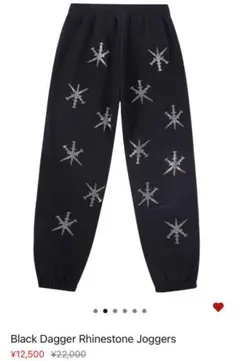 Unknown London スタッズパンツ L ブラック 黒