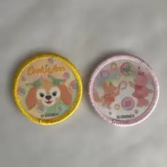 カラフルハピネス　ワッペン　クッキーアン　リーナベル　シェリーメイ　2点セット