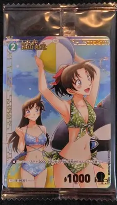 未開封 遠山和葉 1枚 コナンTCG チャレンジ戦　優勝 プロモ