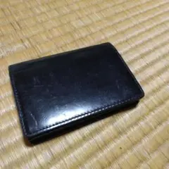 ★CIMABUE 黒 レザー 名刺入れ