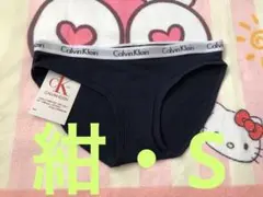 Q37　Calvin Klein　ネイビー　レディース　下着　ショーツ　女性