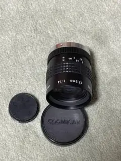 レンズ(単焦点) COSMICAR/PENTAX TELEVISION LENS 6mm F1.2 優等生タイプの小型TVレンズ PENTAX COSMICAR TV LENS 8.5mm F1