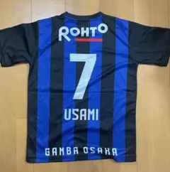 ガンバ大阪 ウサミ選手 7番 シャツ Sサイズ