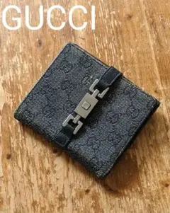 GUCCI ジャッキーライン 二つ折り 財布