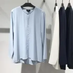 Theory　ブラウス　SHALLOW.GGT SLIT.FRONTTUNIC