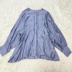 グリーンレーベルリラクシング　ウェッジスリーブ　ブラウス　洗濯可