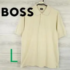 HUGO BOSSヒューゴボス＜刺しゅうロゴ コットン ポロシャツ＞M0495s