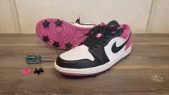 NIKE AIR JORDAN1 GOLFKICKS 装着 ジョーダン ゴルフ②