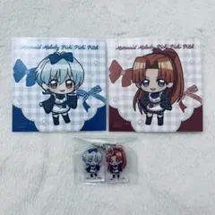 ぴちぴちピッチ 特典 シェシェ ミミ チャーム 和装メイド ブロマイド