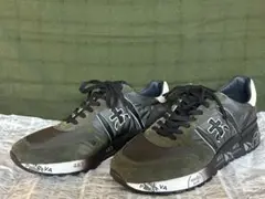 PREMIATAスニーカーオリーブグリーン