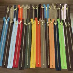 金属ファスナー　25cm　30本　まとめ売り　#4【匿名配送】
