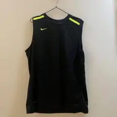 K1127 NIKE スポーツウェアタンクトップ ブラック メンズ L