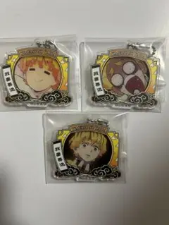 鬼滅の刃　アクリルキーホルダー　善逸　セット