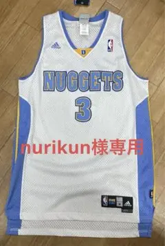 NBA ナゲッツ　アイバーソンユニフォームOサイズ