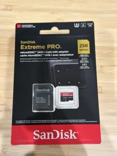 SanDisk Extreme PRO 256GB microSDカード