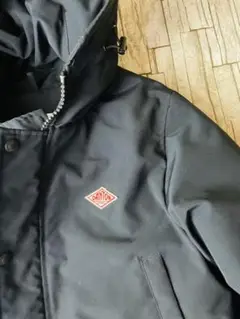 DANTON ダントン ファー付き ダウンジャケット ネイビー