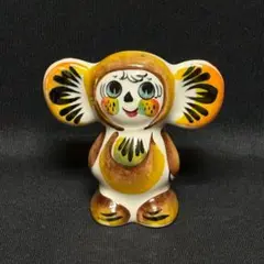 グジェリ陶器製 オブジェ チェブラーシカ 1877