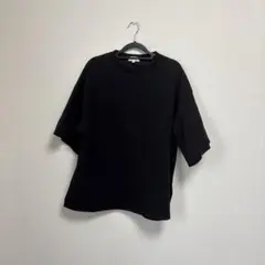 ［LILL ］ブラック オーバーサイズ Tシャツ S
