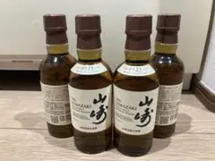 サントリーシングルモルトウイスキー 山崎 180ml 4本