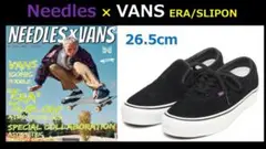 Needles x Vans ERA SLIPON Black 26.5