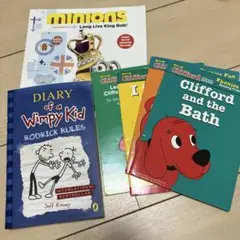 Diary of a wimpy kid, minions,Clifford’s