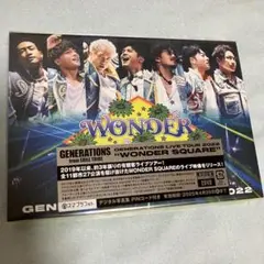 GENERATIONS LIVE TOUR 2022 WONDER SQUARE