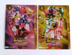 イタジャガ　スーパー戦隊　50周年記念カード　ルパンレンジャー　パトレンジャー